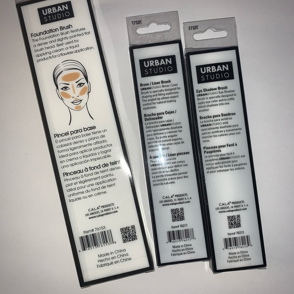 3 pcs -URBAN STUDIO by CALA makeup brush - Picture 5 of 5